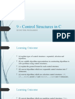 C Control Structures