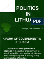 Politics in Lithuania