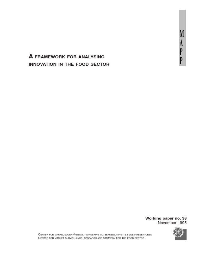Food Innovation | PDF | Research And Development | Innovation