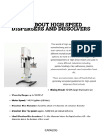 All About High Speed Dispersers and Dissolvers and Dispermats - ByK
