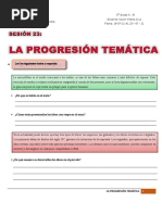 4° Progresión Temática
