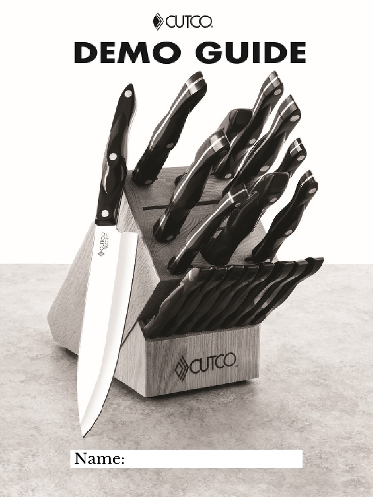 CUTCO Guide | PDF | Knife | Tools