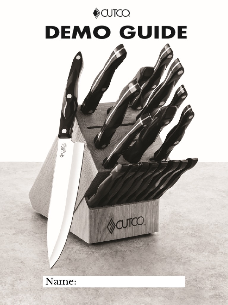 CUTCO Guide, PDF, Knife
