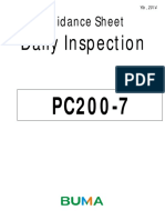 Daily Inspection Guide PC200-7