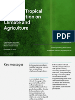 Effects of Tropical Deforestation Policymaker Summary