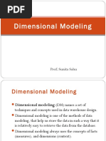 Dimensional Modeling: Prof. Sunita Sahu