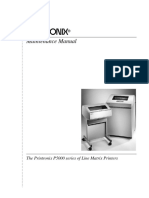 Bull Printronix P5000 Maintenance Manual