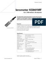 Accelerometer KS901MF: For Vibration Analysis