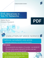 Evs Advances in Volte Networks