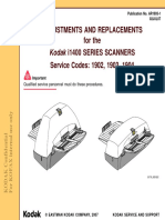 i1400 Series (i1410, i1420, i1440) Adjustments and Replacements