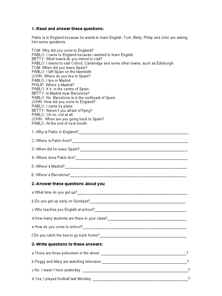 Ejercicios de Inglés 6 Primaria | PDF | Foreign Language Studies