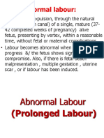 Abnormal Labour