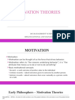 Motivation Theories - Faiza Nadeem