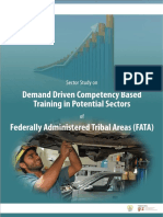 Study of Potential Economic Sectors-FATA