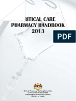 Critical Care Handbook 2013