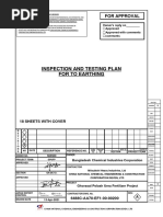LV Cable Inspection and Testing ITP | PDF | Specification (Technical ...