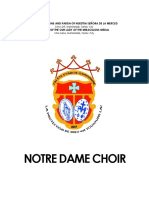 MGA AWITING FILIPINO PARA SA MISA (Notre Dame Choir)