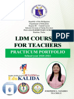 Practicum Portfolio For Teachers JLN