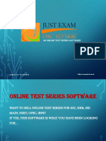 Just Exam Online Tutorial