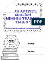 336237358 Buku Aktiviti Minggu Transisi Tahun 1 Fbkoleksibbm English PDF