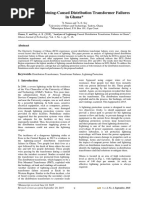 Analysis of Lightning-Caused Distribution Transformer Failures in Ghana