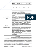 N-2555 Inspeção em Serviços de Tubulação