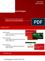 Inside Intel Management Engine