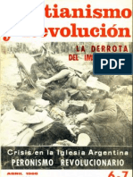 Cristianismo y Revolución Nº 6 - 7