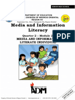 Media and Information Literate Individual