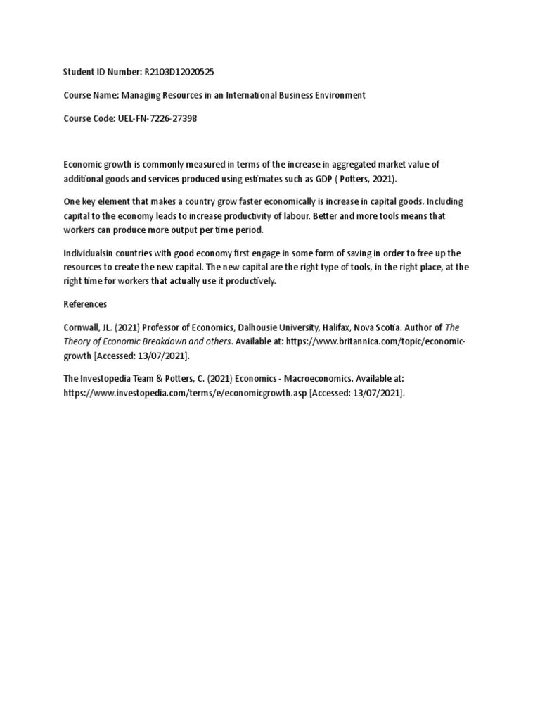 The Blanks Bold Claim Why Economic Growth Is Essential - c5gmhw2