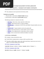 Cs8481 Dbms Lab Ex2