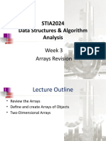 W1 Chapter Revision Array