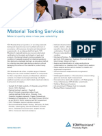 Material Testing Services: Material Quality Determines Your Saleability