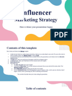 Influencer Marketing Strategy by Slidesgo