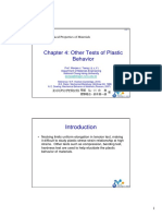 Chapter 4: Other Tests of Plastic Behavior