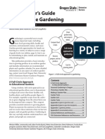 An Educator's Guide To Vegetable Gardening: EM 9032 - September 2011