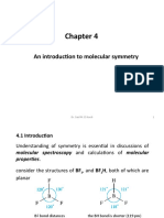 An Introduction To Molecular Symmetry: Dr. Said M. El-Kurdi 1