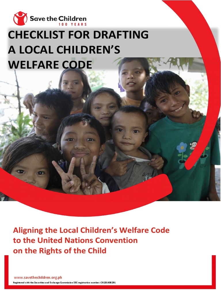 Local Children's Welfare Code Guide | PDF | Children's Rights ...