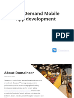 On-Demand Mobile App Development