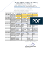 Jadwal UAS Prodi D3 Kep & S1 Kep