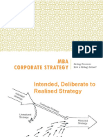 Session 5 - Strategy Processes