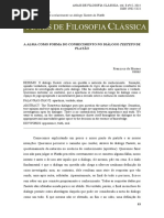 Conhecimento e verdade em Teeteto de Platão