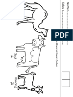 Contoh Lembar Kerja PAUD Hewan Qurban