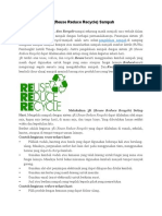 Reduce - Reuse - Recycle (3R)