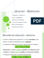 Reações redox: oxidação e redução