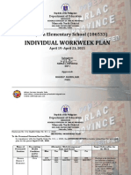 SANJUANES Individual Workweek Plan April19 April23 2021