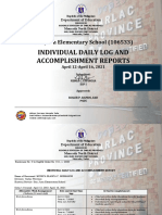 SAN JUAN ES Individual Daily Log AR April 12 Apr16 2021