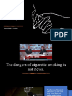 Why cigarette smoking is bad for you ppt
