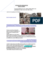 Integrated Humanities: War in Yemen