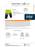 Pantalón protector motosierra